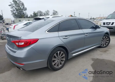 2015 Hyundai Sonata Sport из США, поврежденный, VIN 5NPE34AF7FH107906